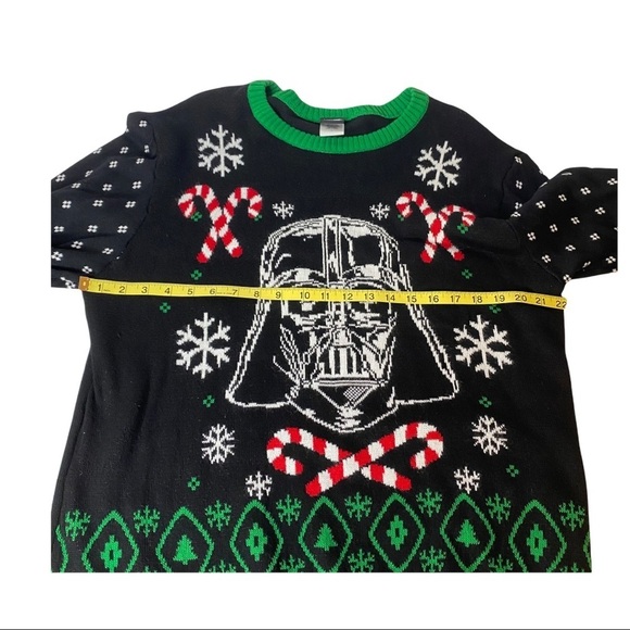 Star Wars Darth Vader Men’s Large Christmas Sweater. - Picture 5 of 6